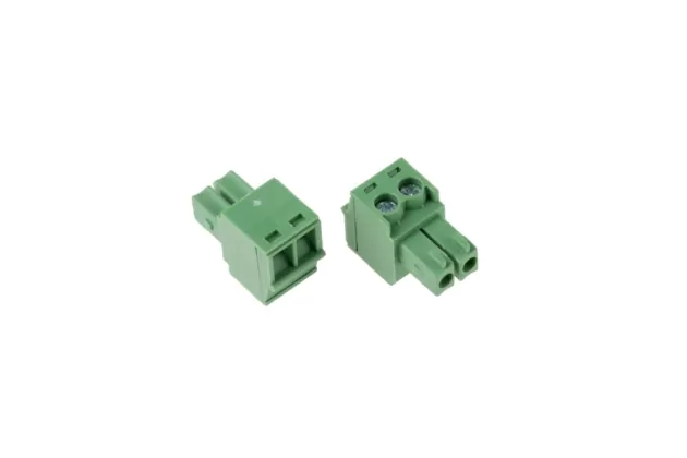 Bornier à Vis Pour PCB KF127-5.0 - 2P Ou 3P, Espacement 5.0mm, 300V/10A - Vert